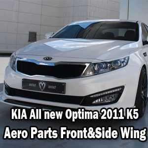 KIA All new Optima 2011 K5 Aero Parts Front Side Wing  