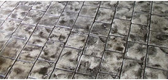 London Cobble Stone Texture Set Decorative Concrete Cement Stamps 
