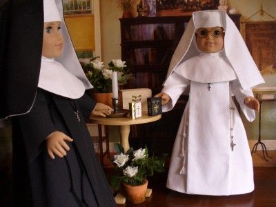 Doll Clothes Pattern Nuns Habits American Girl  