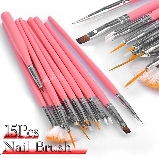   Acrylic Nail Art Darwing Brushes Pen Tool Tips Painting Set Decoration
