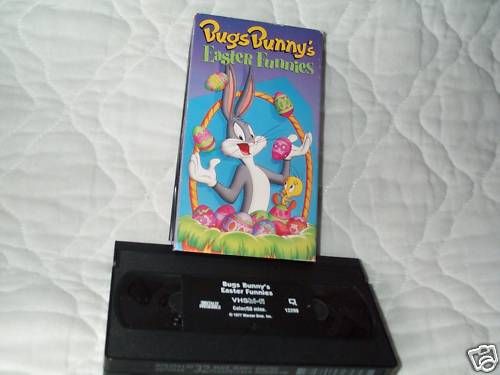 BUGS BUNNYS EASTER FUNNIES VHS LOONEY TUNES CARTOONS  