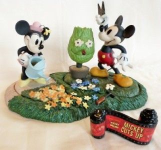 Walt Disney Classics Collection Mickey Cuts Up Minnie Base Title 