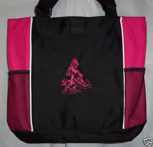 Cutting HORSE PINK Tote Bag Reining Cutter NEW  
