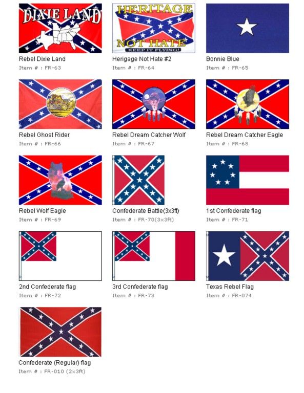 Rebel Confederate American USA 3x5 Flags   U Choose  