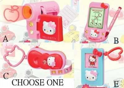 Hong Kong Mcdonalds Hello Kitty Electronic Toys PDA CAM  
