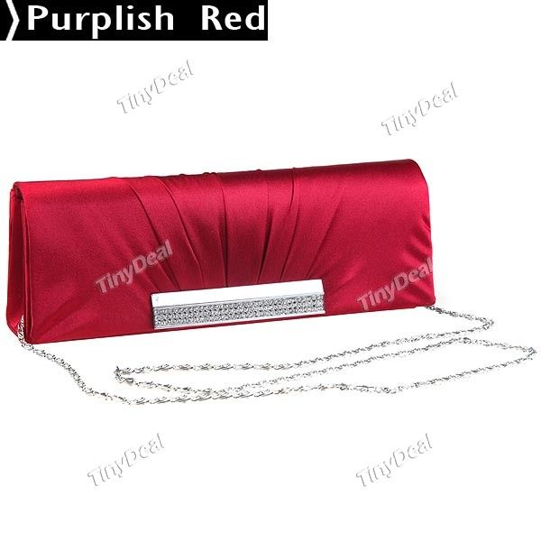   Purse Handbag for Party + Wedding Red Champagne Black NBG 70584  