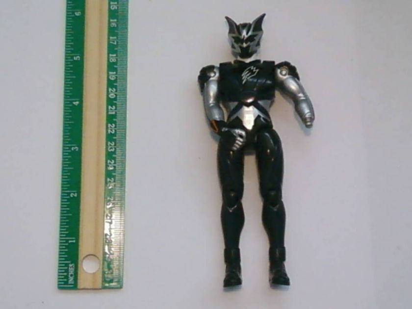 Power Rangers Jungle Fury Black Bat Ranger Figure Must See   