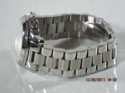   Kors MK 5076 Womens Silvertone Stainless Steel Chronograph Date Watch