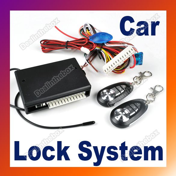 Car Remote Central Lock Locking Kit Keyless Entry System  