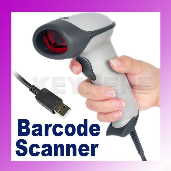 USB Long scan laser BARCODE SCANNER BAR CODE READER,255  