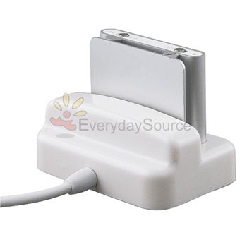   DOCK CRADLE USB CABLE CHARGER FOR iPOD SHUFFLE 2ND GEN 1GB 2GB  