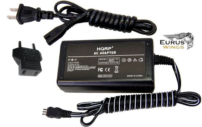 HQRP AC Adapter fits Sony Handycam DCR VX2000 DCR VX2100 Charger 65W 