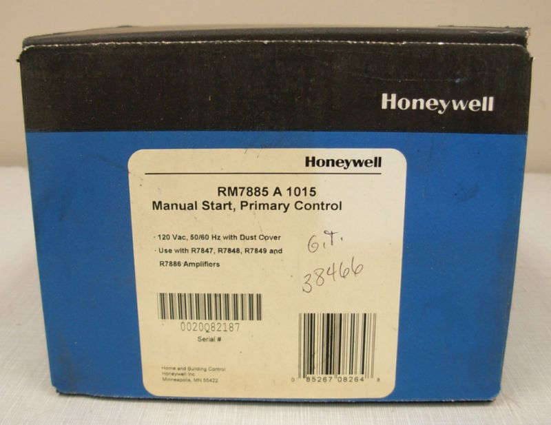 NIB* Honeywell Burner Control RM7885A 1015 *NIB*  